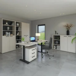 Bureaus|Ygo Bureau CAPS Elektrisch Verstelbaar 180x80 Bolivar Wood