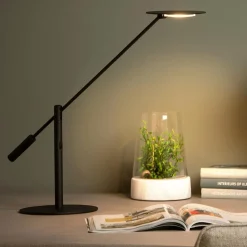 Bureaulampen|Ygo Bureaulamp ANSELMO Zwart