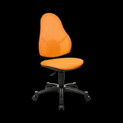 Bureaustoelen|Ygo Bureaustoel AIRGO KID Zwart/Oranje
