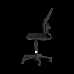 Bureaustoelen|Ygo Bureaustoel AIRGO KID Zwart/Zwart
