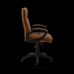 Bureaustoelen|Ygo Bureaustoel BAYLOR Preston fabric camel 24