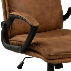 Bureaustoelen|Ygo Bureaustoel BAYLOR Preston fabric camel 24