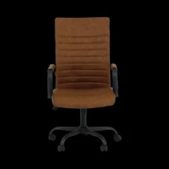 Bureaustoelen|Ygo Bureaustoel BOAZ Cognac