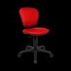 Bureaustoelen|Ygo Bureaustoel HIGH KID Zwart/Rood