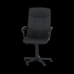 Bureaustoelen|Ygo Bureaustoel LEVI PU Zwart