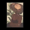 Wanddecoratie|Ygo Canvas LADY M/Hoed Bruin/Zwart