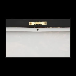 Wanddecoratie|Ygo Canvas LADY M/Hoed Bruin/Zwart