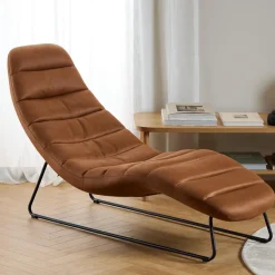 Fauteuils|Ygo Chaise longue DAMIANO Kentucky Brandy 9