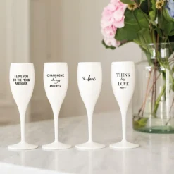 Glazen|Ygo Champagneglas LOVE 2.0 100ml Wit