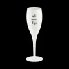 Glazen|Ygo Champagneglas WIFE.MOM.BOSS. 100ml Wit