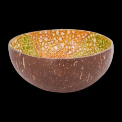 Servies|Ygo Cocosbowl NOYA Lime Green/Red Eggshel