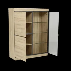 Vitrinekasten|Ygo Combikast MACOUN D/glas-2D, B130