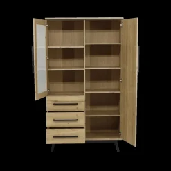 Vitrinekasten|Ygo Combikast NYOKO B107 Natur