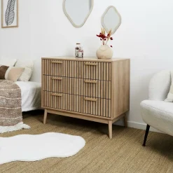 Ladekasten & Commodes|Commodes|Ygo Commode CALUNA Naturel B90