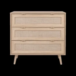 Ladekasten & Commodes|Ygo Commode EIVISSA 3L Sonoma Eik/Riet