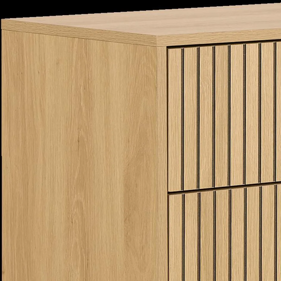 Ladekasten|Ygo Commode FIEBE 4L Decor Eik B81