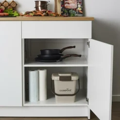 Vuilbakken|Ygo Compostemmer COMPOST Poly RH Beige