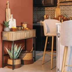 Consoles|Ygo Console COLVAS Hout Naturel B100