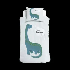 Slaapkamer|Kinderdekbedovertrekken|Ygo Dekbedovertrek I'M A DINO SNORE 140x220