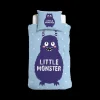Slaapkamer|Kinderdekbedovertrekken|Ygo Dekbedovertrek LITTLE MONSTER 140x220