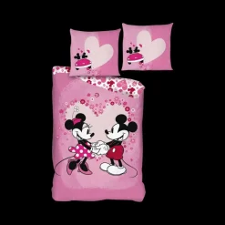 Slaapkamer|Kinderdekbedovertrekken|Ygo Dekbedovertrek MINNIE & MICKEY 140x200