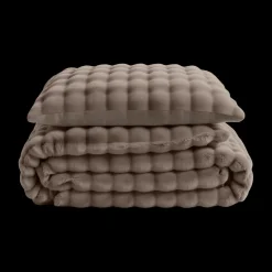 Dekbedovertrekken|Ygo Dekbedovertrek POMPOM 240 Taupe