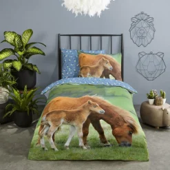 Slaapkamer|Kinderdekbedovertrekken|Ygo Dekbedovertrek REGINE 140X220