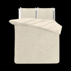 Dekbedovertrekken|Ygo Dekbedovertrek RIBBE 200 Beige