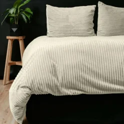 Dekbedovertrekken|Ygo Dekbedovertrek RIBBE 200 Beige