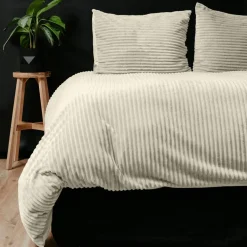Dekbedovertrekken|Ygo Dekbedovertrek RIBBE 240 Creme