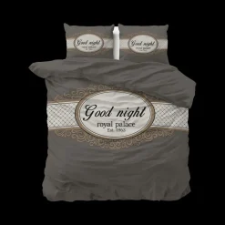 Dekbedovertrekken|Ygo Dekbedovertrek ROYAL PALACE 240 Taupe