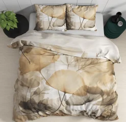 Dekbedovertrekken|Ygo Dekbedovertrek WATER FLOW 240 Zand