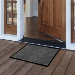 Tapijten|Ygo Deurmat JURIA Rechthoek 60 Anti-Stof Grijs