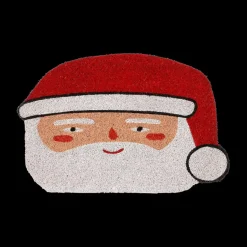 Kerst|Ygo Deurmat SANTA Hoofd Kerstman Rood