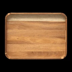 Tafelaccessoires|Ygo Dienblad ACZARA Rechth. Acacia Bruin