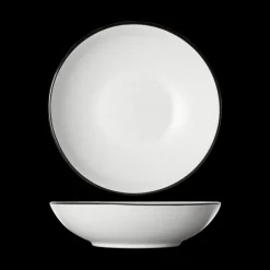 Servies|Ygo Diep Bord SPECKLE White