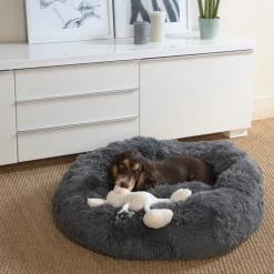 Kussens En Manden|Ygo Dierenkussen WOEZEL Rnd M Dk.Grijs