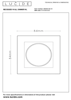 Toebehoren|Dimmers|Ygo Dimmer Wit