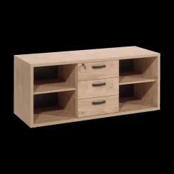 Bureau- En Boekenkasten|Ygo Dossierkast Laag UPGRADE Golden Oak B144