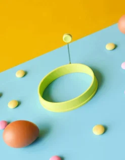 Kookaccessoires|Bakaccessoires|Ygo Dotz Eibakring Silic. Rond Groen