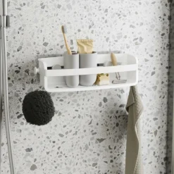 Bad- & Doucheaccessoires|Ygo Doucherek FLEX GEL-LOCK Wit