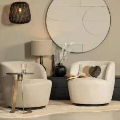 Fauteuils|Ygo Draaifauteuil PIXIE Zand