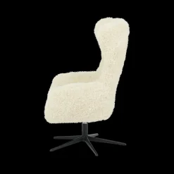 Fauteuils|Ygo Draaifauteuil SEBASTIAN Doodle Cream