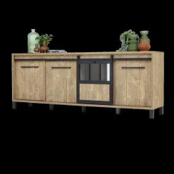 Dressoirs|Ygo Dressoir BARKLEY Teakhout B238