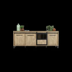 Dressoirs|Ygo Dressoir BARKLEY Teakhout B238