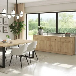 Dressoirs|Ygo Dressoir CASTELLO B225 Lichte Eik