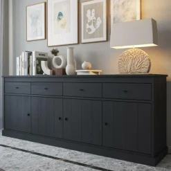 Dressoirs|Ygo Dressoir CASTELLO B225 Zwarte Eik