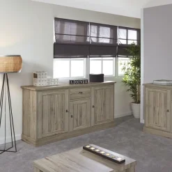 Dressoirs|Ygo Dressoir COTTON Kristal Eik Licht Bruin