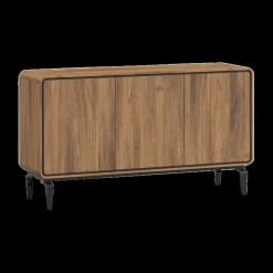 Dressoirs|Ygo Dressoir NESTOR Walnoot/Zwart B163