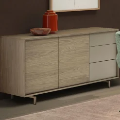 Dressoirs|Ygo Dressoir PUERTO B150 Misty Oak